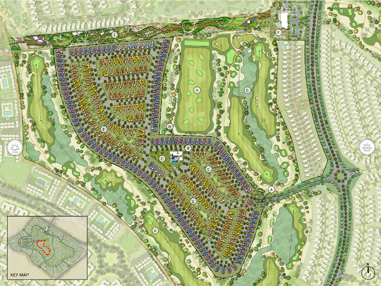 Emaar South - Fairway Villas 2 - Fairway Villas 2 Master Plan