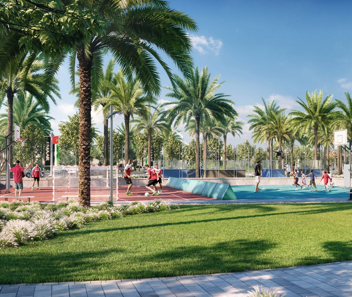Emaar South - Fairway Villas 2 - Footbal Field