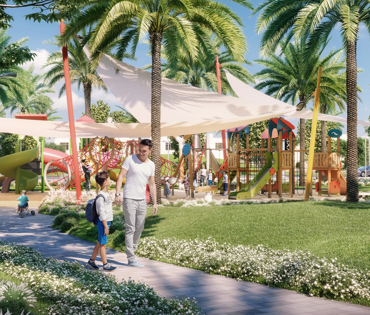 Emaar South - Fairway Villas 2 - Kids Playground
