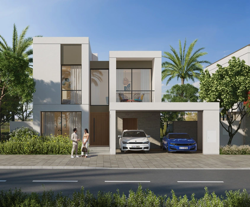 Emaar South - Fairway Villas 2 - Villa Front