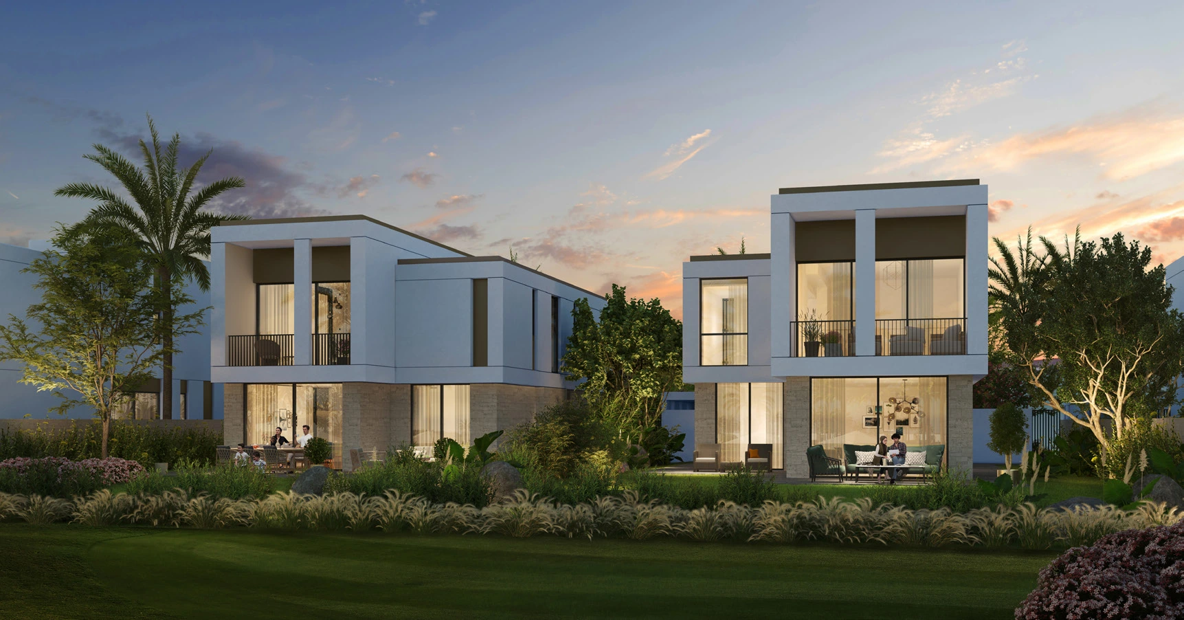 Emaar South - Fairway Villas 2 - Villa Side