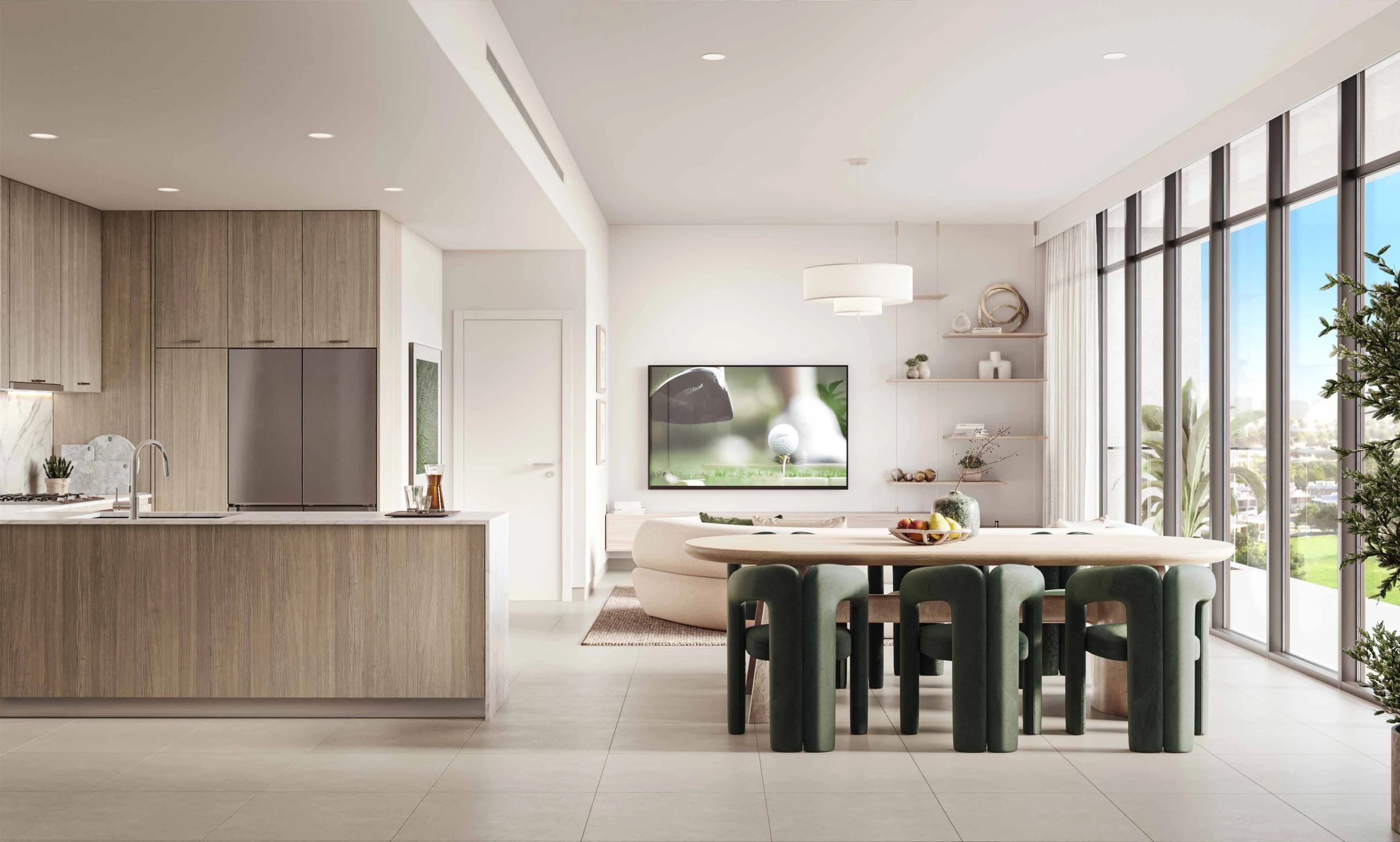 Golf Grand - Dubai Hills Estate - Kitchen & dining