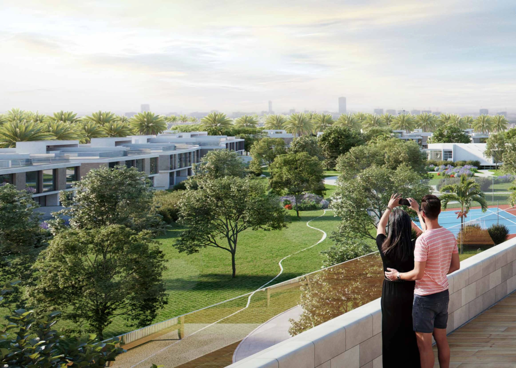 Golf Grand - Dubai Hills Estate - Terrace