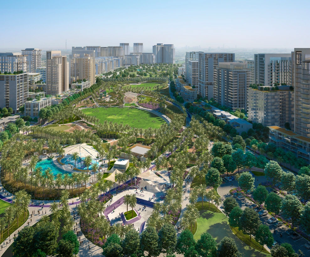 PARK HORIZON BUILDING - Dubai Hills Estate - Buildings & Park View