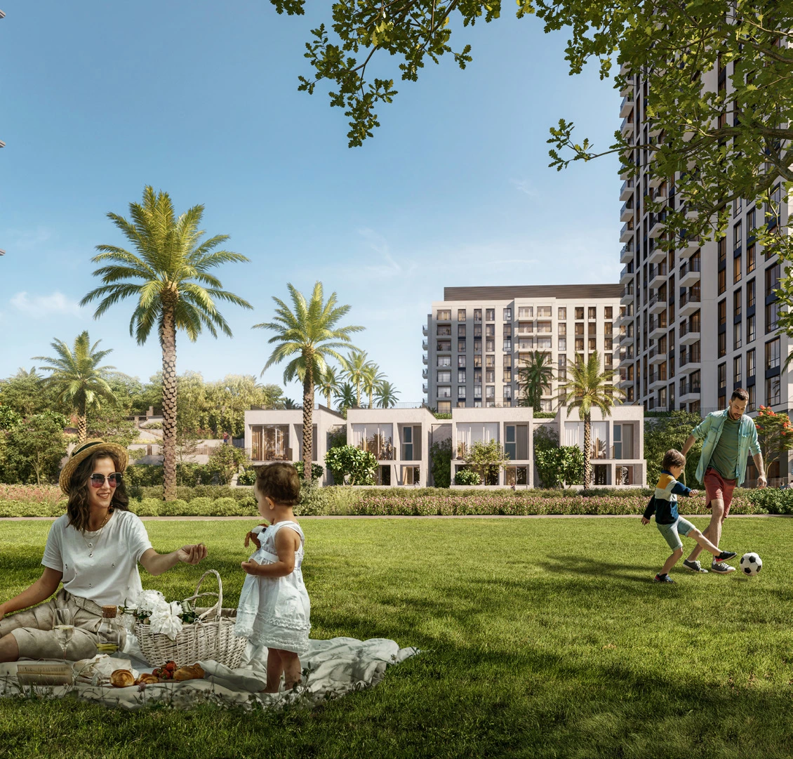 PARK HORIZON BUILDING - Dubai Hills Estate - Familay Day in the Park