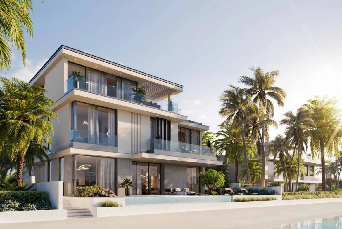 Palm Jebel Ali Beach Villas Acquamarina - Back Beachside