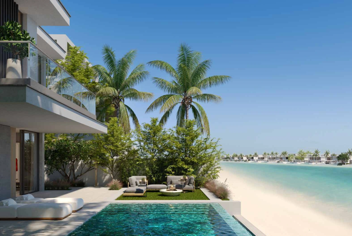 Palm Jebel Ali Beach Villas Acquamarina - Palm Beachside
